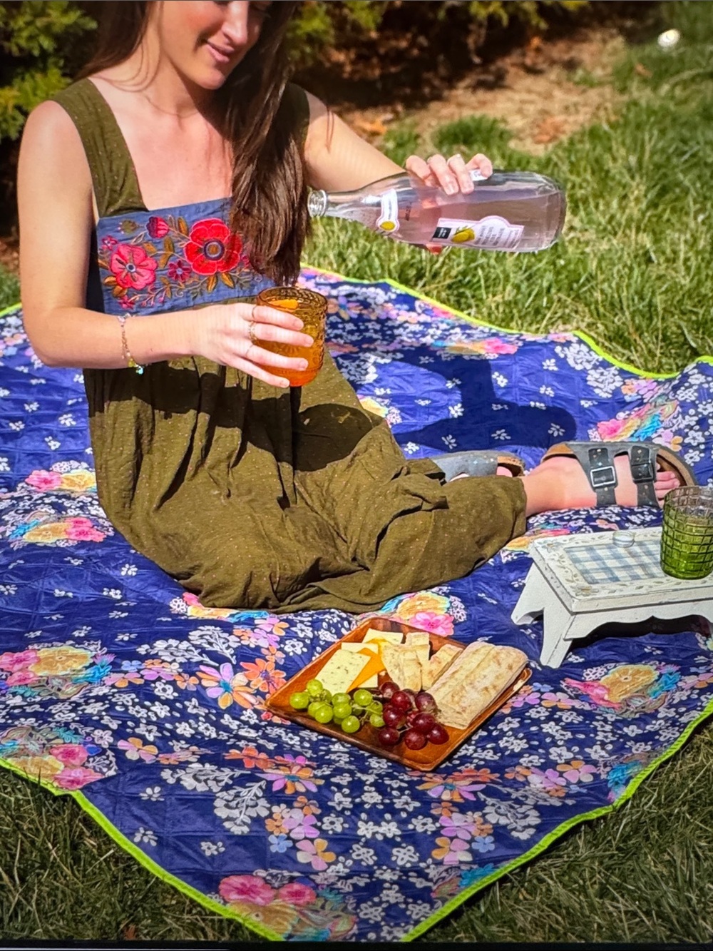 NATURAL LIFE Picnic Blanket Tote